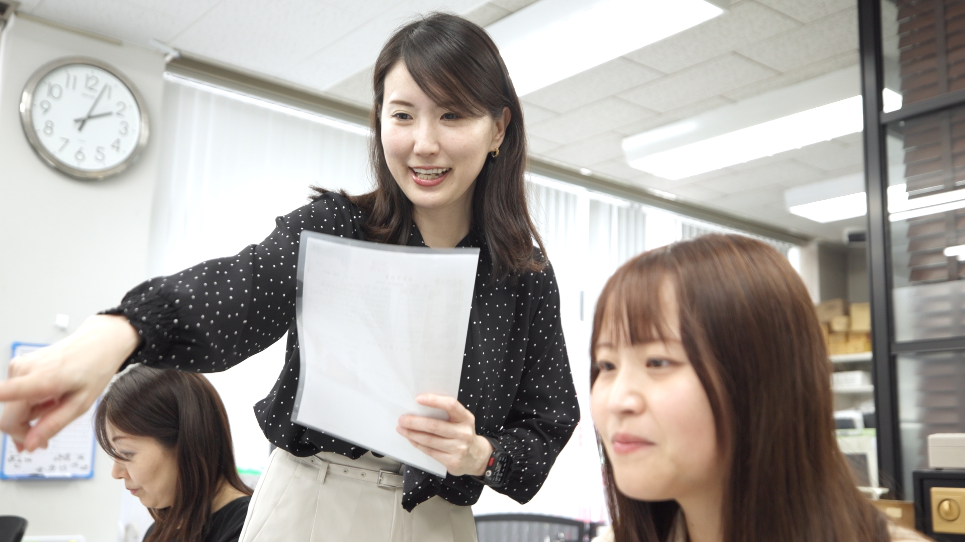 入社当初の不安を経て──今は“支える側”として後輩をサポート